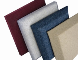 Acoustical Fabric Wrapped Wall Panels