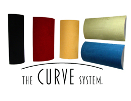 The Curve System Acoustical Diffusors